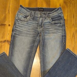 Buckle Men's Straight Blue Jeans